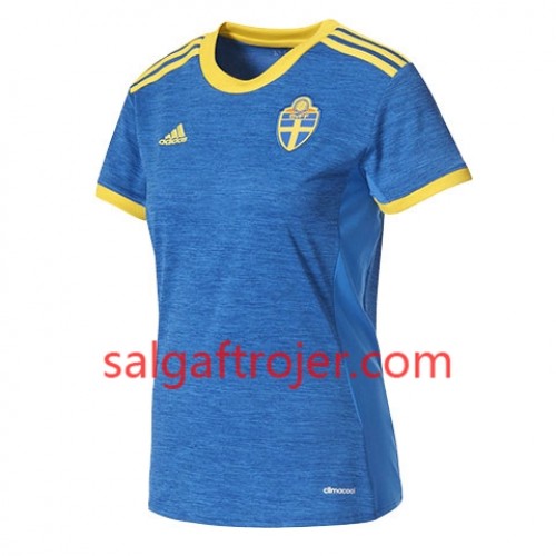 Sverige Fodboldtrøjer Udebanesæt Kvindernes VM 2019 Kort ærmer Sverige Fodboldtrøjer Udebanesæt Kvindernes VM 2019 Kort ærmer